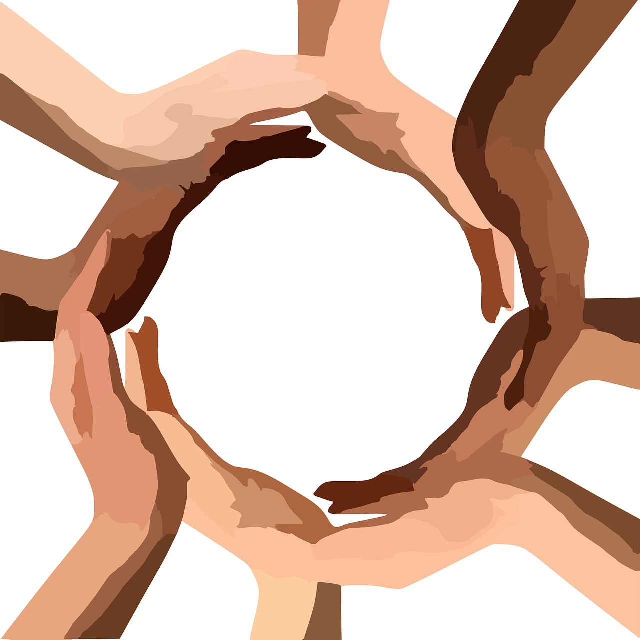 circle hands