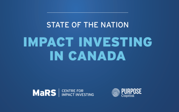 Impact Investing in Canada