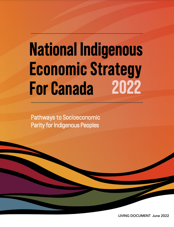 National Indigenous Economic Strategy for Canada 2022 cover