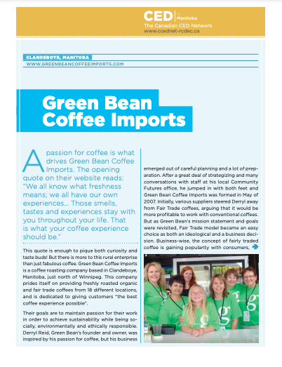 CED Profile: Green Bean Coffee Imports
