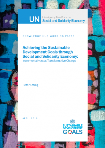 Achieving the Sustainable Development Goals through Social and Solidarity Economy: Incremental versus Transformative Change