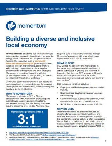 Building a diverse and inclusive local economy