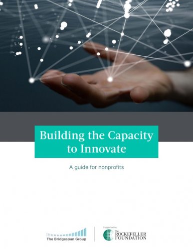 Building the Capacity to Innovate: A guide for nonprofits