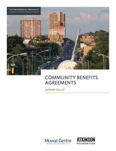 The Prosperous Province: Strategies for Building Community Wealth