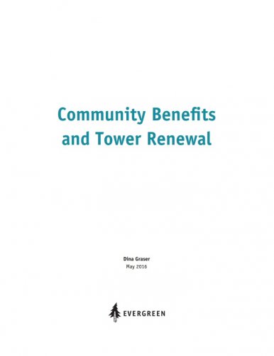 Community Benefits and Tower Renewal