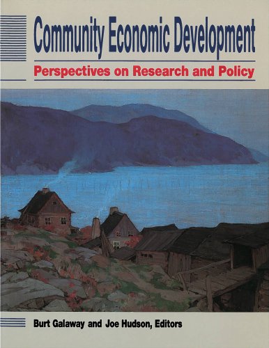 Community Economic Development: Perspectives on Research and Policy