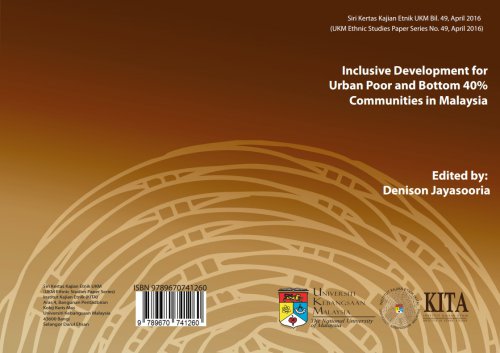 Inclusive Development for Urban Poor & Bottom 40% Communities in Malaysia