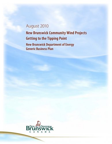 New Brunswick Community Wind Projects: Getting to the Tipping Point