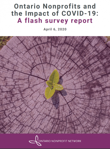Ontario Nonprofits COVID-19 Flash Survey Report