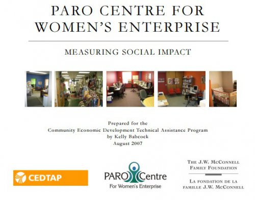 PARO Centre For Women’s Enterprise - Measuring Social Impact