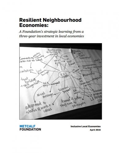 Resilient Neighbourhood Economies: A Foundation's strategic learning from a three-year investment in local economies