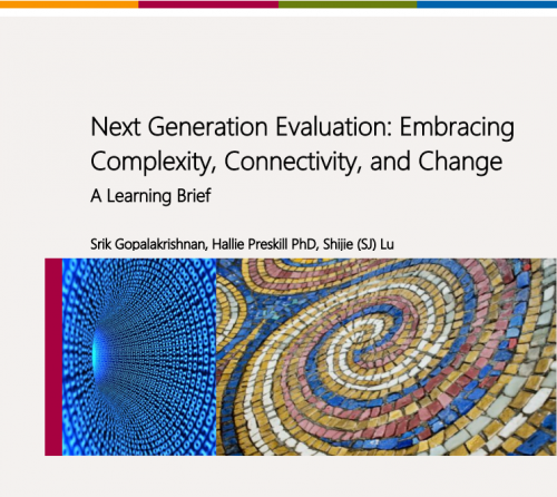 Next Generation Evaluation: Embracing Complexity, Connectivity, and Change