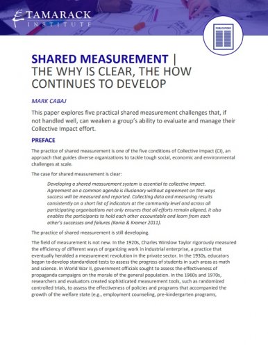 Shared Measurement | The Why Is Clear, The How Continues To Develop