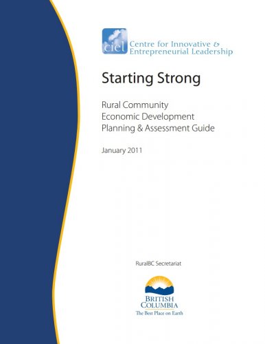 Starting Strong: Rural Community Economic Development Planning & Assessment Guide