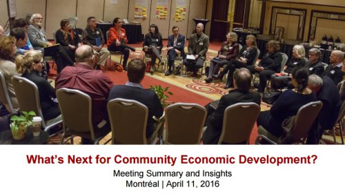 What’s Next for Community Economic Development?