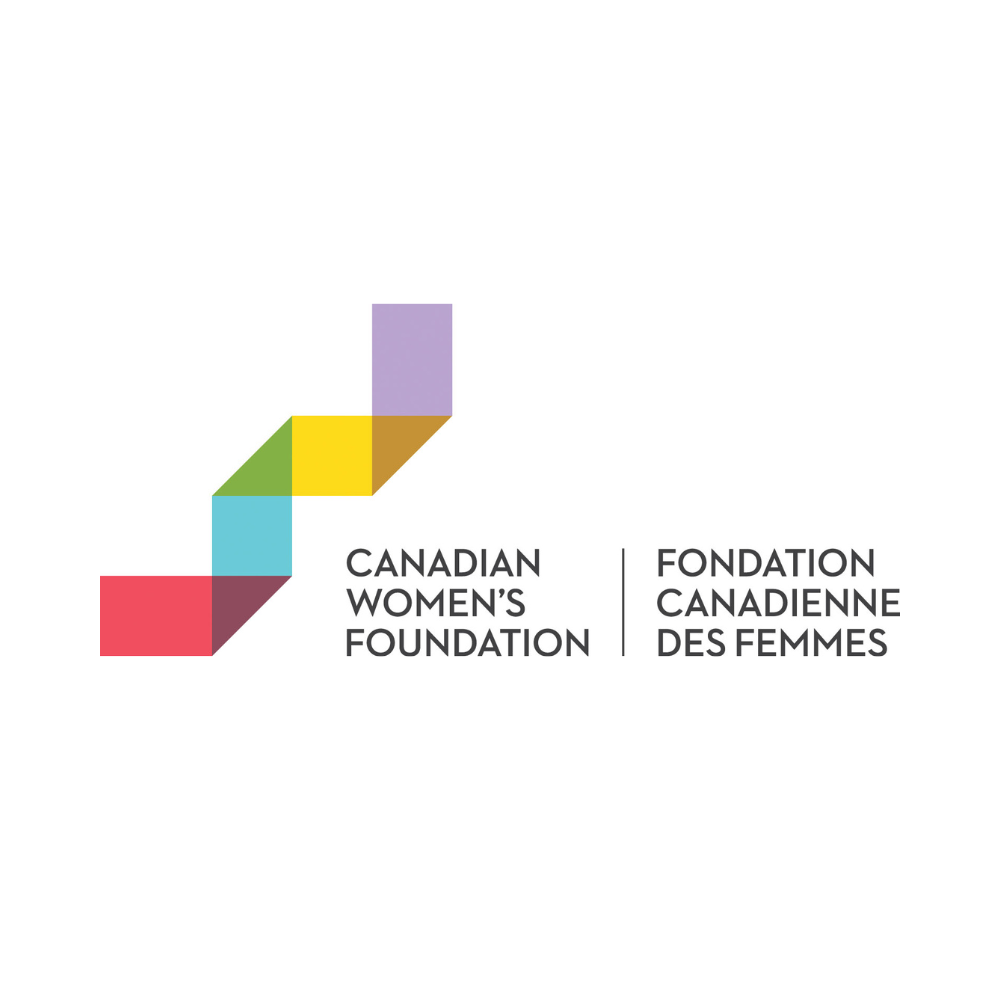 Logo bilingue de la Fondation canadienne des femmes