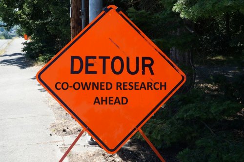 Detour - co-owned research ahead