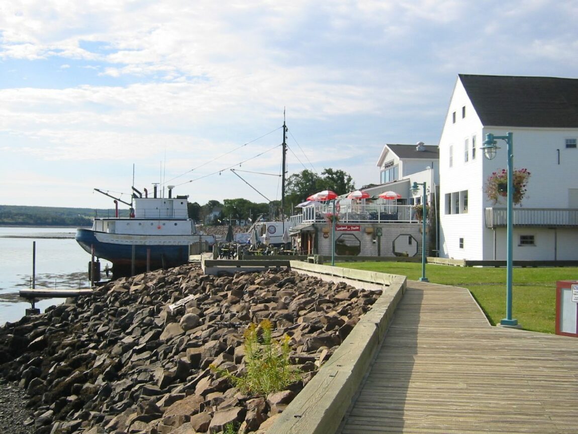 Digby Nova Scotia boardwalk