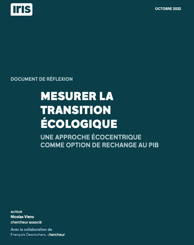 Cover of Mesurer la transition écologique