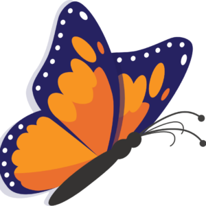 Butterfly logo from The Gathering 2025 logo