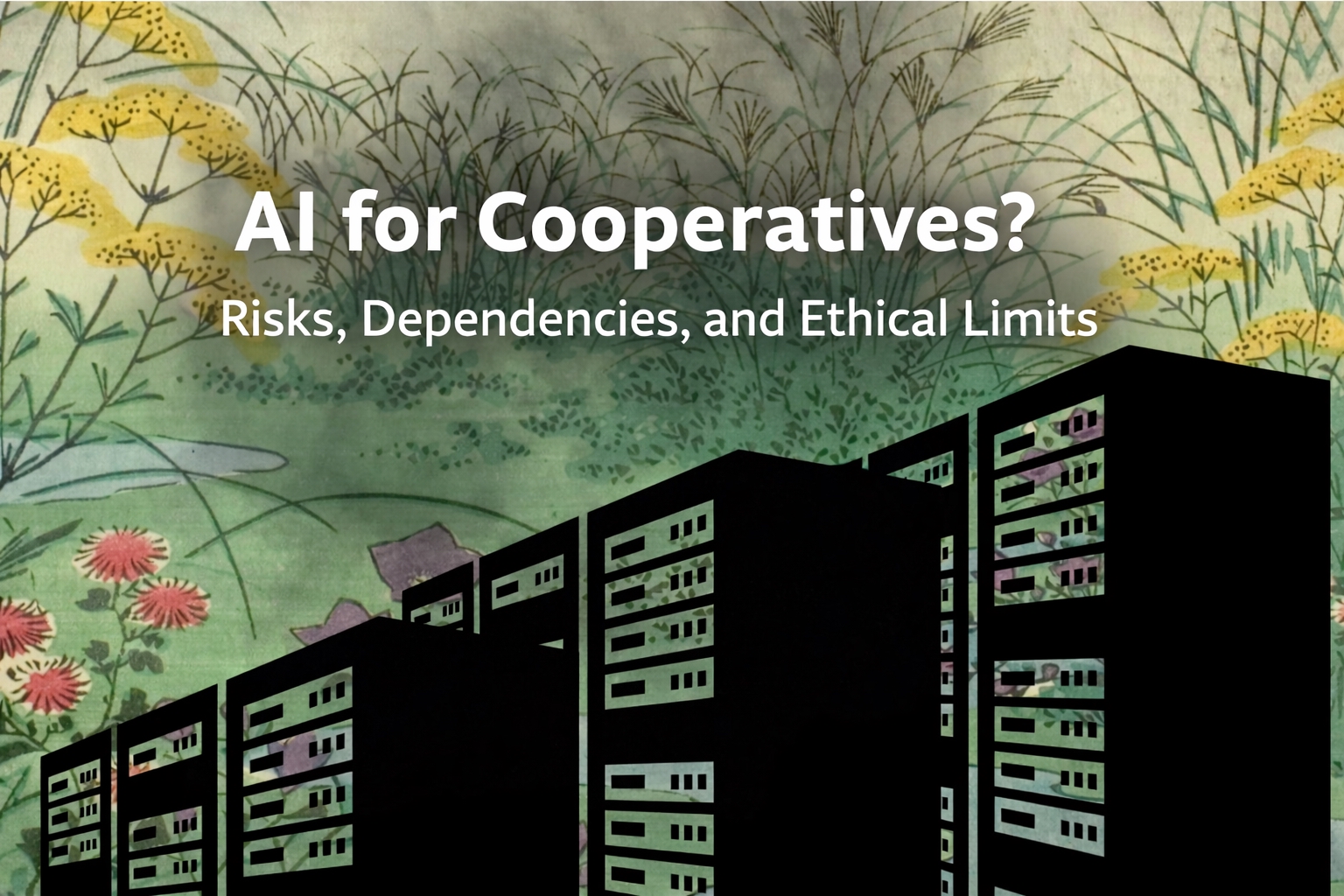 AI for Cooperatives? Risks, Dependencies, and Ethical Limits