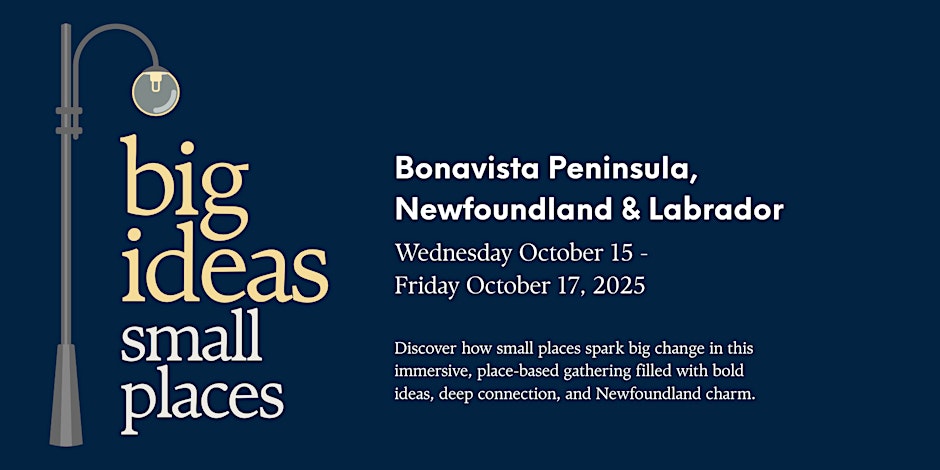 Big Ideas Small Places: A Rural Gathering