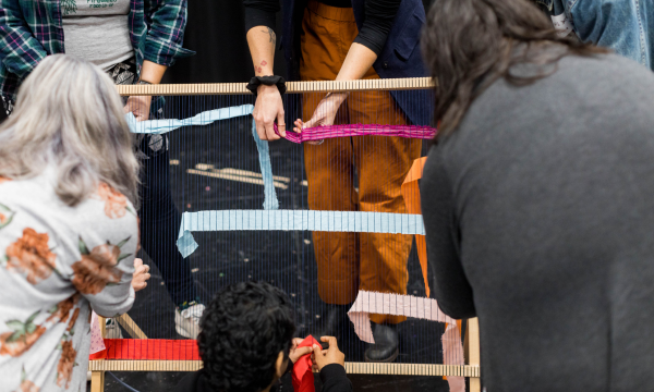 Community weaving together