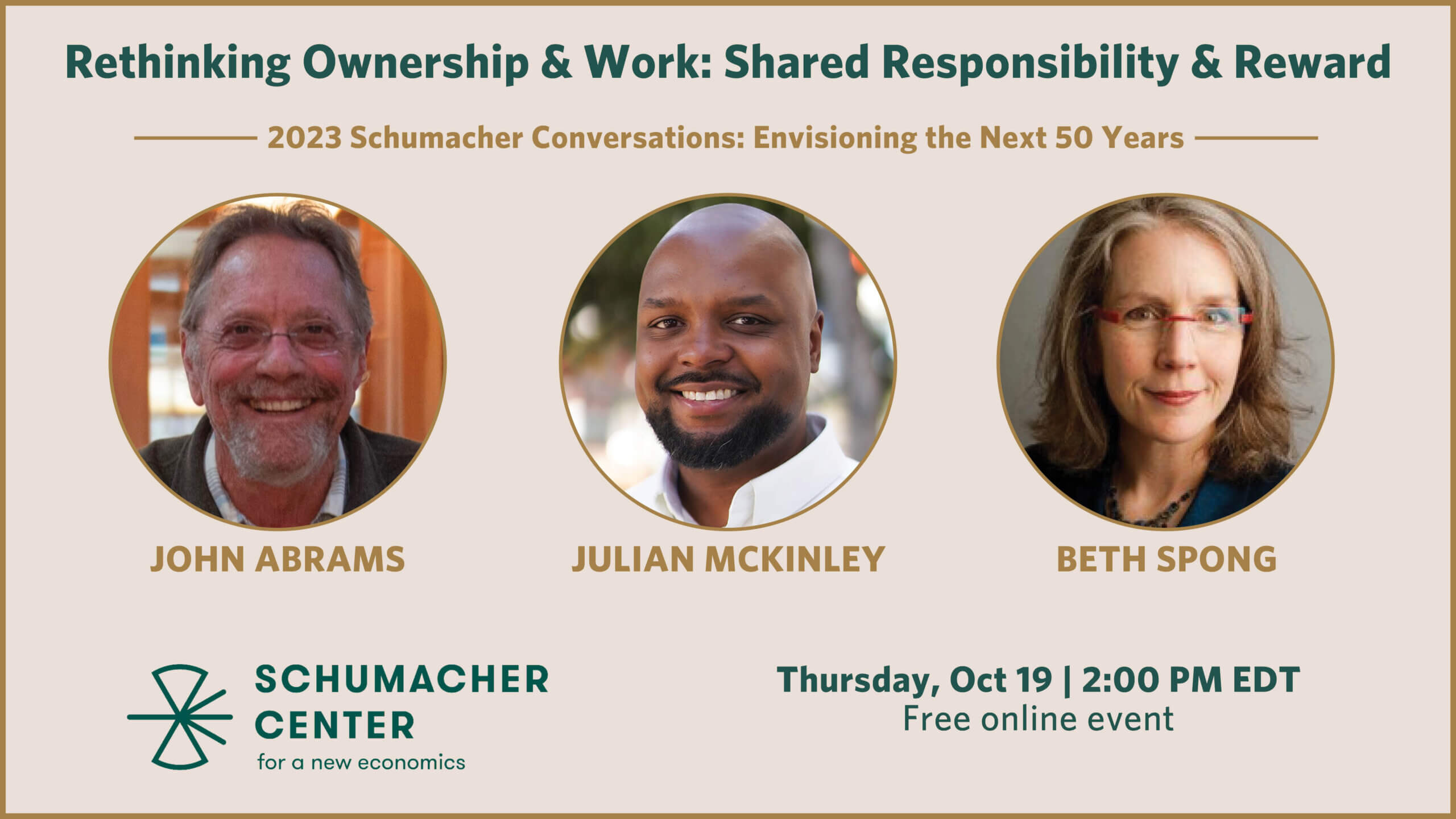 Rethinking Ownership & Work: Shared Responsibility & Reward