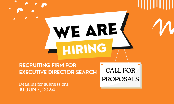 We are Hiring! Call for proposals for a recruiting firm for executive director search