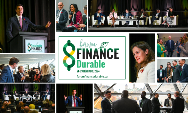 Forum sur la finance durable 2024