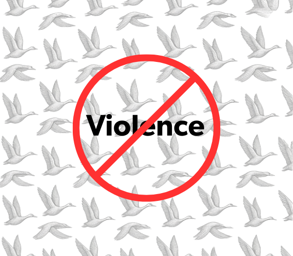 No violence