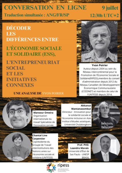 Décoder les différences entre l’Économie Social Solidaire (ESS), l’Entrepreneuriat social et les initiatives connexes